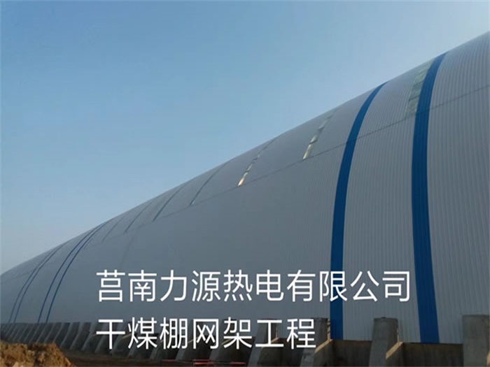 什邡力源热电有限公司干煤棚网架工程